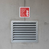 Automatic Opening Smoke Vent - Do Not Obstruct
