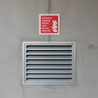 Automatic Opening Smoke Vent - Do Not Obstruct