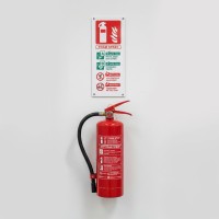 Foam Spray Fire Extinguisher Identification (AFFF)