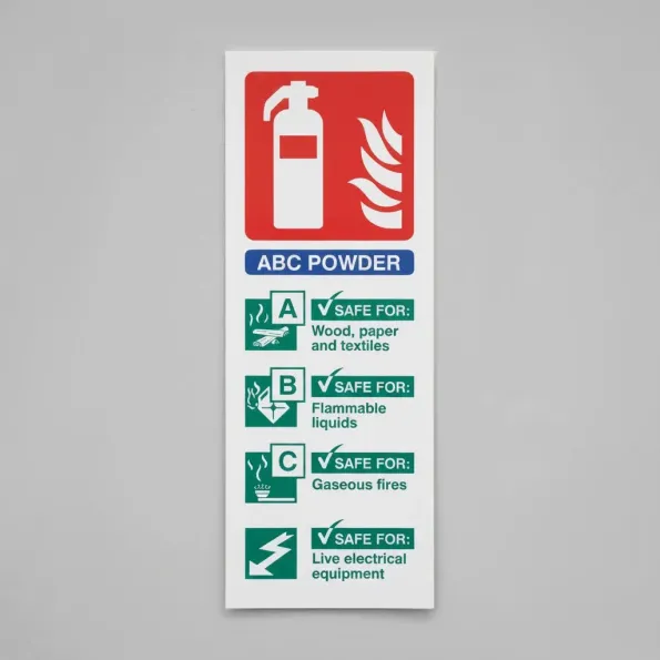 ABC Powder Fire Extinguisher Identification ABC Powder Fire Extinguisher Identification