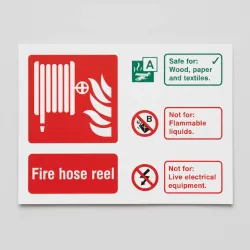 Fire Hose Reel Identification Sign Fire Hose Reel Identification Sign