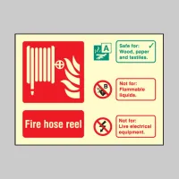 Fire Hose Reel Identification Sign