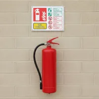 Wet Chemical Fire Extinguisher Identification Sign Wet Chemical Fire Extinguisher Identification Sign