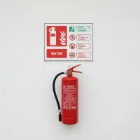 Water Fire Extinguisher Identification Sign