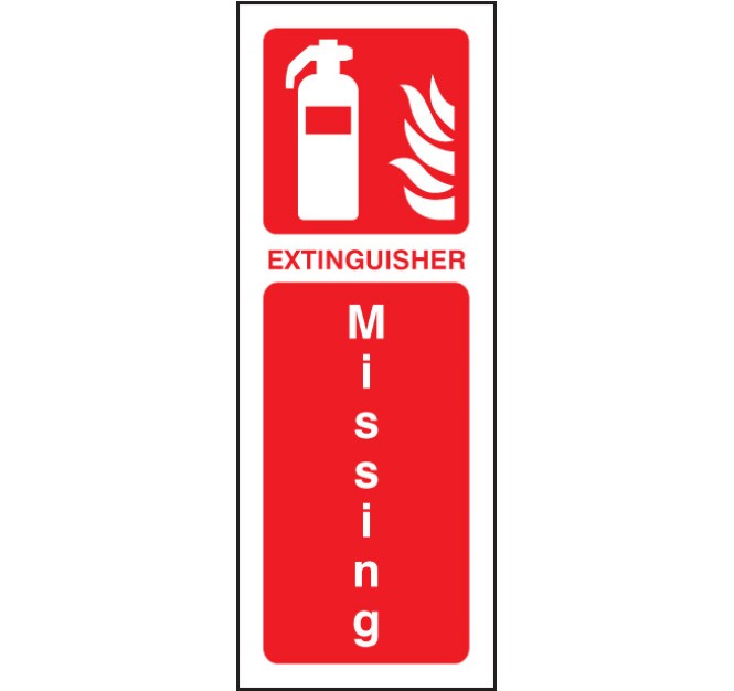 Extinguisher Missing