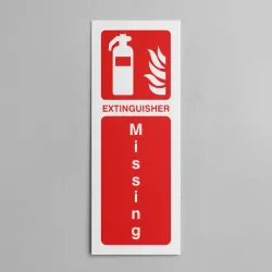 Fire Extinguisher Missing Fire Extinguisher Missing