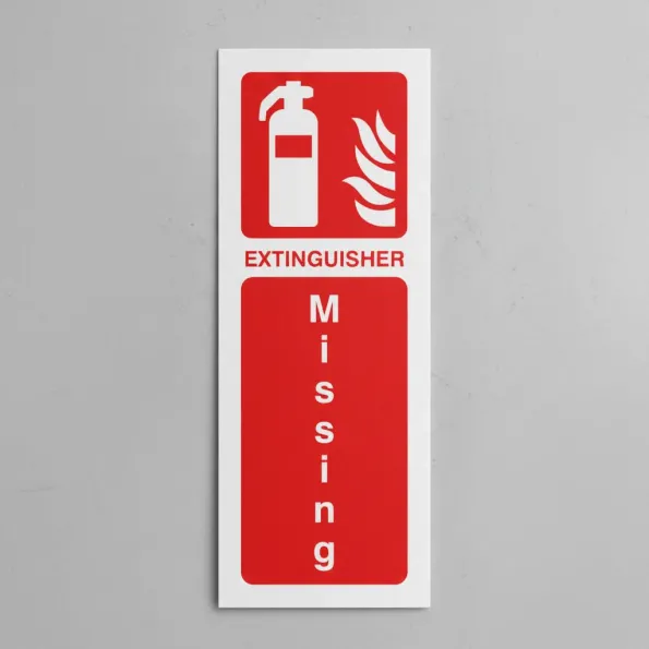 Fire Extinguisher Missing Fire Extinguisher Missing