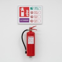 L2 Powder Fire Extinguisher Identification Sign