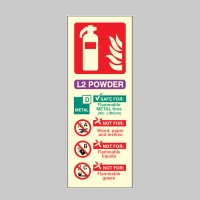 L2 Powder Fire Extinguisher Identification
