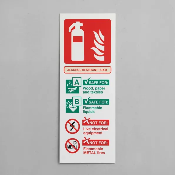 Alcohol Resistant Foam Fire Extinguisher Identification Alcohol Resistant Foam Fire Extinguisher Identification