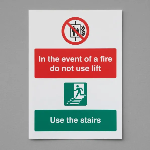 In the event of Fire Do Not Use Lift - Use Stairs In the event of Fire Do Not Use Lift - Use Stairs