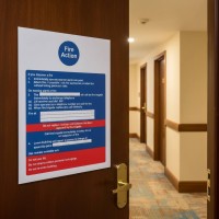 Fire Action with Lift (Dialled Manually)