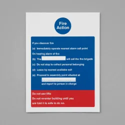 Fire Action Standard (Dialled Manually) Fire Action Standard (Dialled Manually)