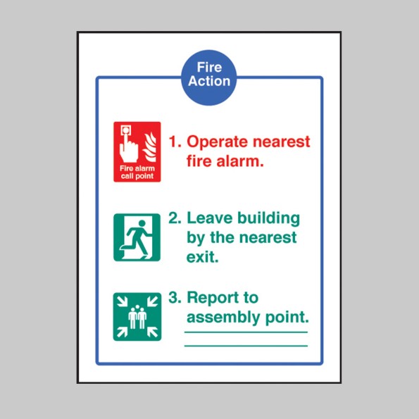 Fire Action - EEC (Dialled Automatically)