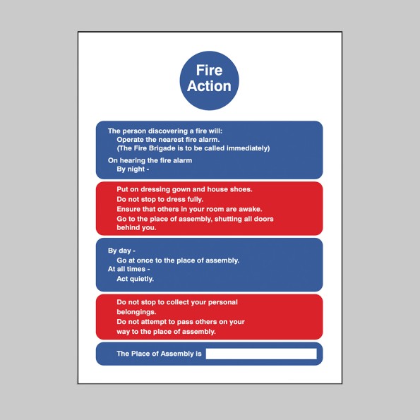 Fire Action- ResIdential Care Homes