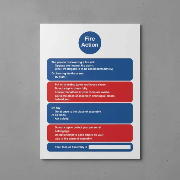 Fire Action- ResIdential Care Homes Fire Action- ResIdential Care Homes