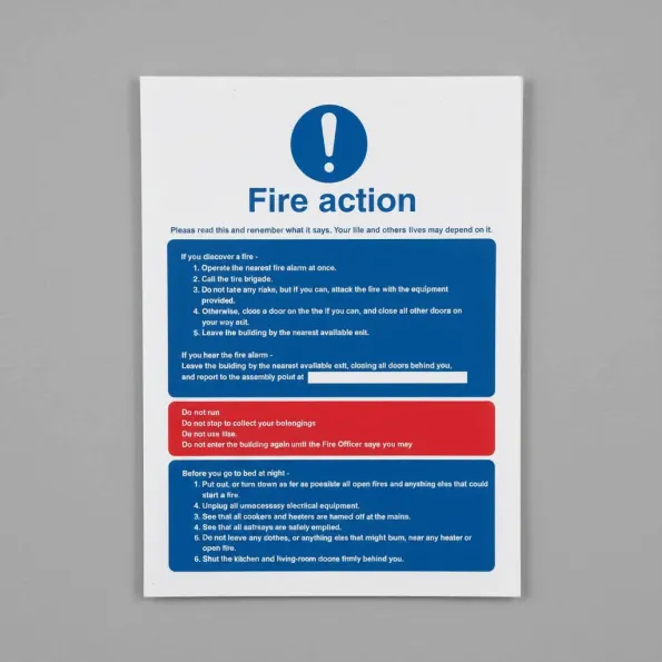 Fire Action - Multiple Occupation Fire Action - Multiple Occupation