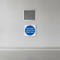 Automatic smoke Vent - Keep Clear