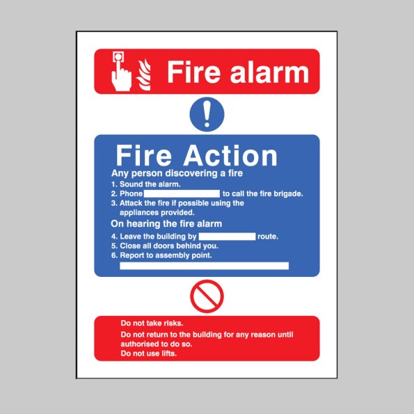 Fire Action / Call Point with Lift
