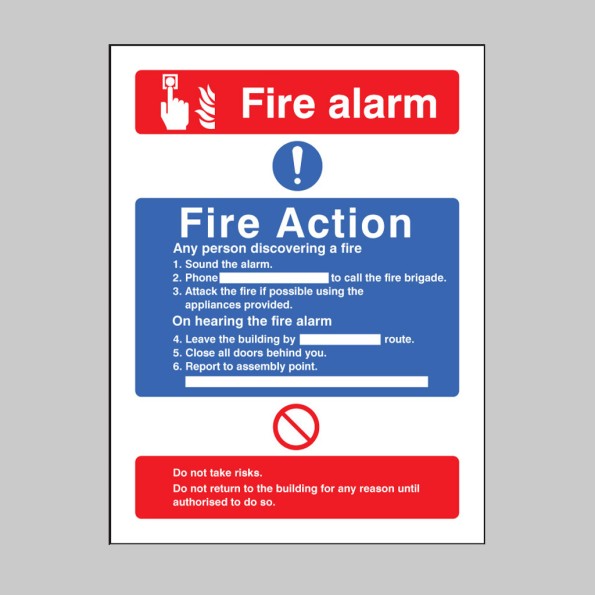 Fire Action / Call Point without Lift
