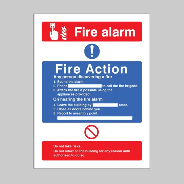 Fire Action / Call Point without Lift Fire Action / Call Point without Lift