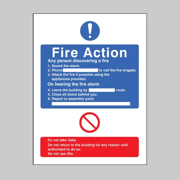 General Fire Action with Lift