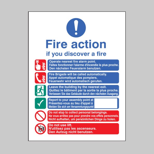 Fire Action - Auto Brigade - Lift (English, French, German)