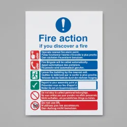 Fire Action - Auto Brigade - Lift (English, French, German) Fire Action - Auto Brigade - Lift (English, French, German)