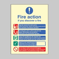 Fire Action - Call Brigade - No Lift (English, French, German)
