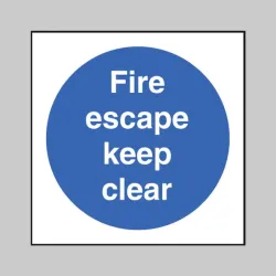 Fire Escape Keep Clear