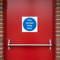 Fire Escape Keep Clear