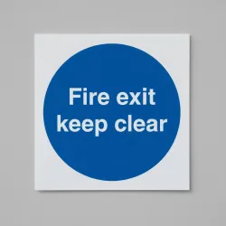 Fire Exit Keep Clear