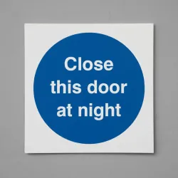 Close this Door At Night