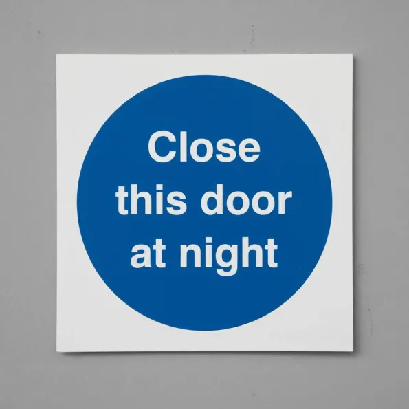 Close this Door At Night Close this Door At Night