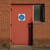 Door Must Remain Unlocked When Premises Occupied Door Must Remain Unlocked When Premises Occupied