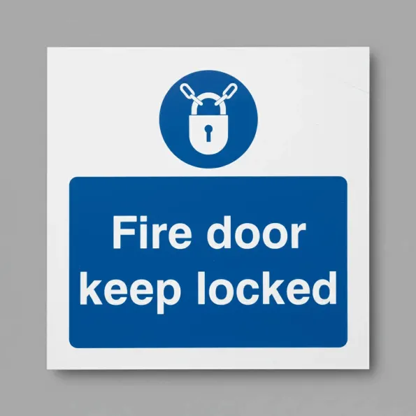Fire Door Keep Locked