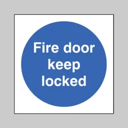 Fire Door Keep Locked Fire Door Keep Locked
