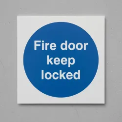 Fire Door Keep Locked