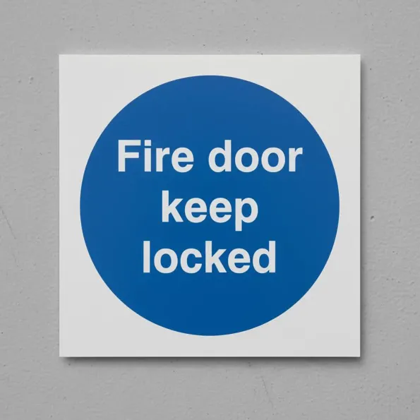 Fire Door Keep Locked Fire Door Keep Locked