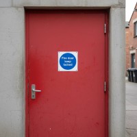 Fire Door Keep Locked