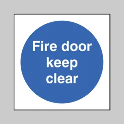 Fire Door Keep Clear Fire Door Keep Clear