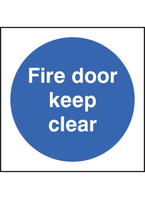Fire Door Keep Clear