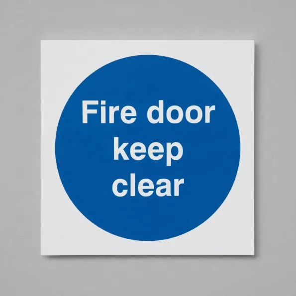 Fire Door Keep Clear Fire Door Keep Clear