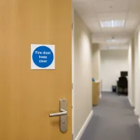 Fire Door Keep Clear Fire Door Keep Clear