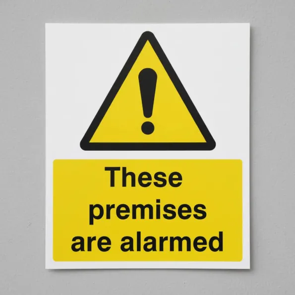 These Premises Are Alarmed