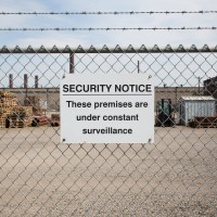 Security Notice - These Premises Under Constant Surveillance