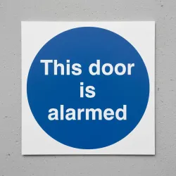 This Door Is Alarmed