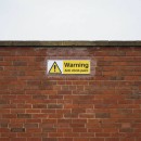 Warning - Anti Climb Paint