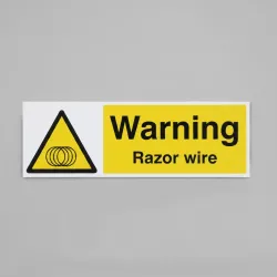 Warning - Razor Wire