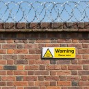 Warning - Razor Wire Warning - Razor Wire